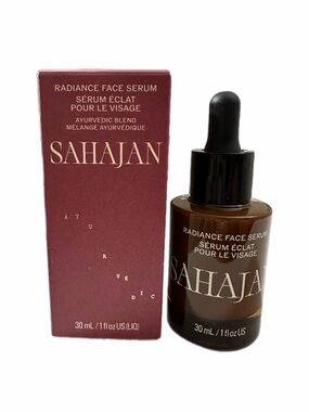 Sahajan Radiance Face Serum Ayurvedic Blend 30ml / 1 fl oz NWT